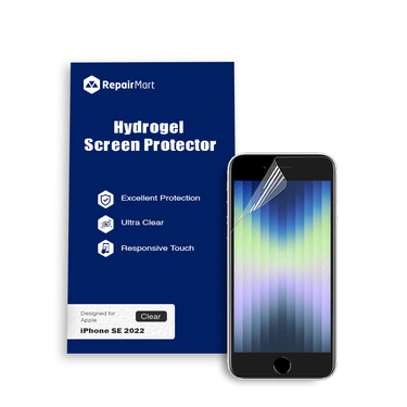 iPhone SE (2020) Compatible Premium Hydrogel Screen Protector With Full Coverage Ultra HD